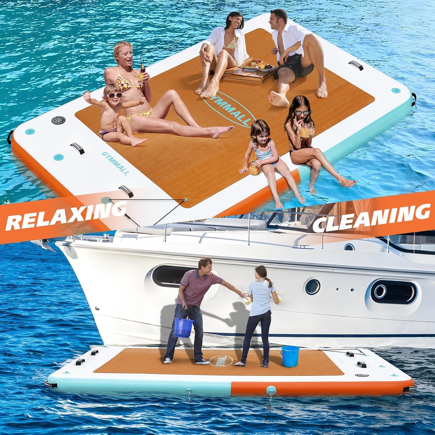 Inflatable Floating Platforms