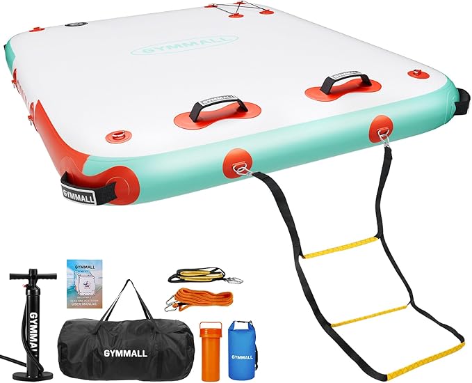 GymMall Inflatable Floating Dock Platform